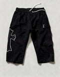 No Hands Capris (White Outline)