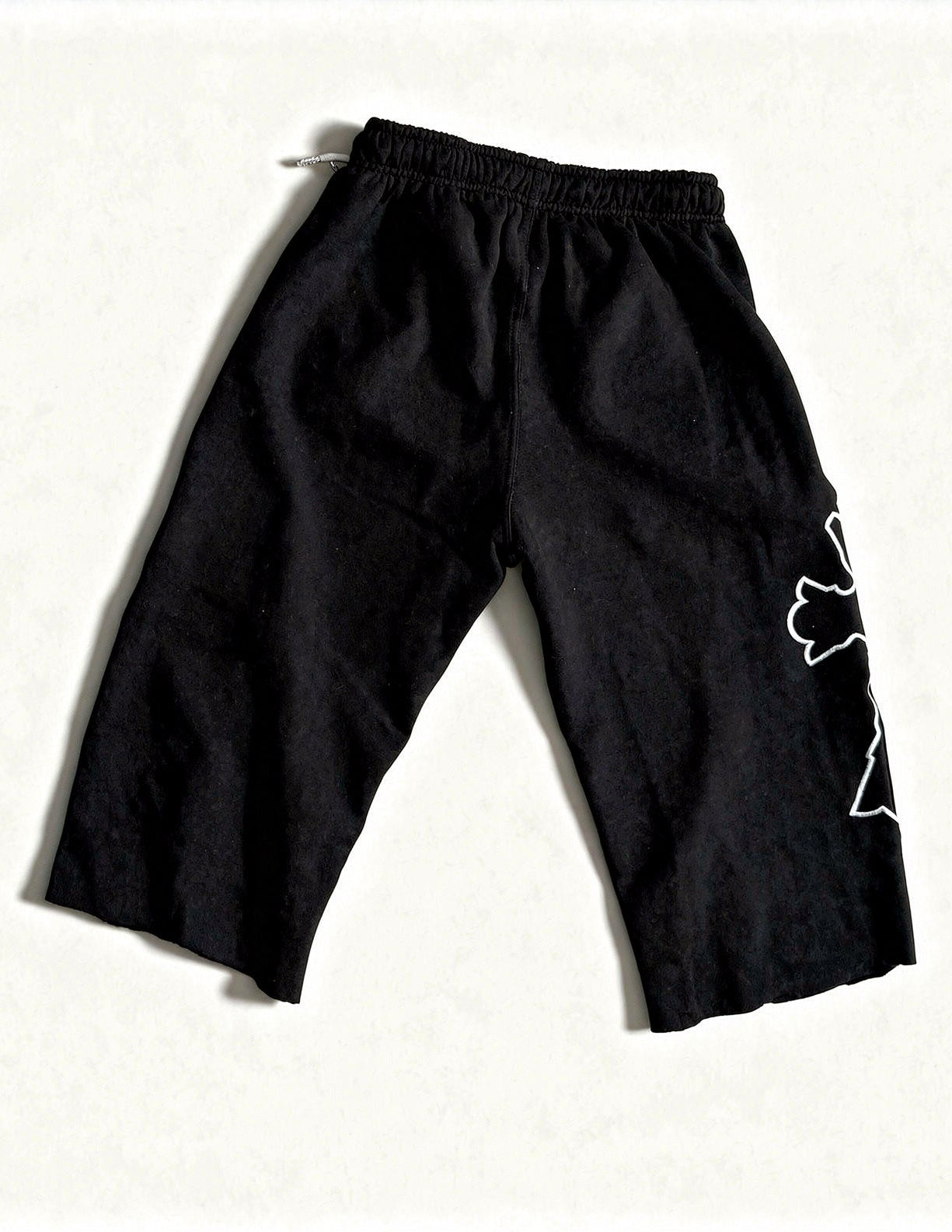 No Hands Capris (White Outline)