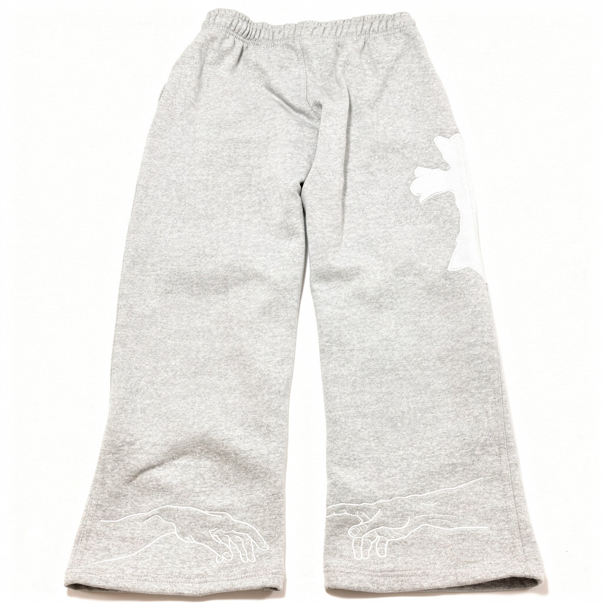 Divine Touch Sweats White on Grey
