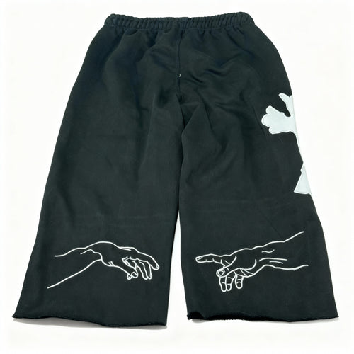 Divine Touch Capris Black