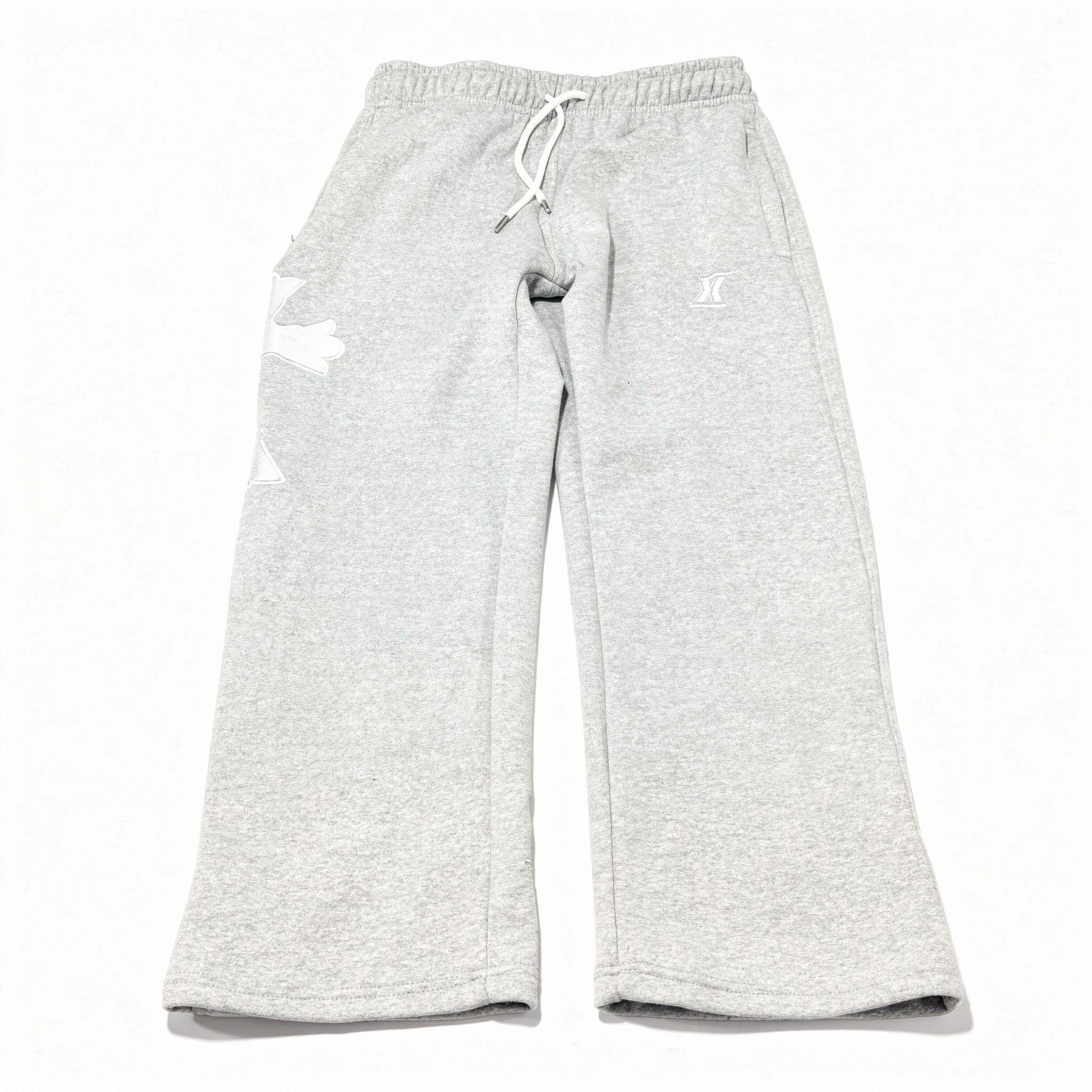 Divine Touch Sweats White on Grey