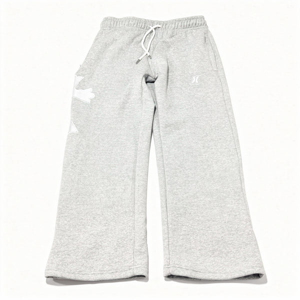 Divine Touch Sweats White on Grey