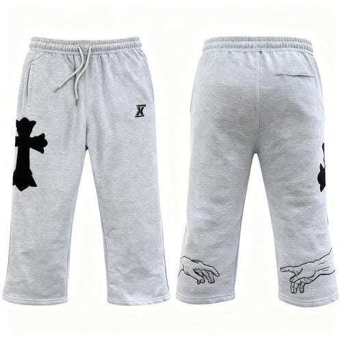 Divine Touch Capris Grey